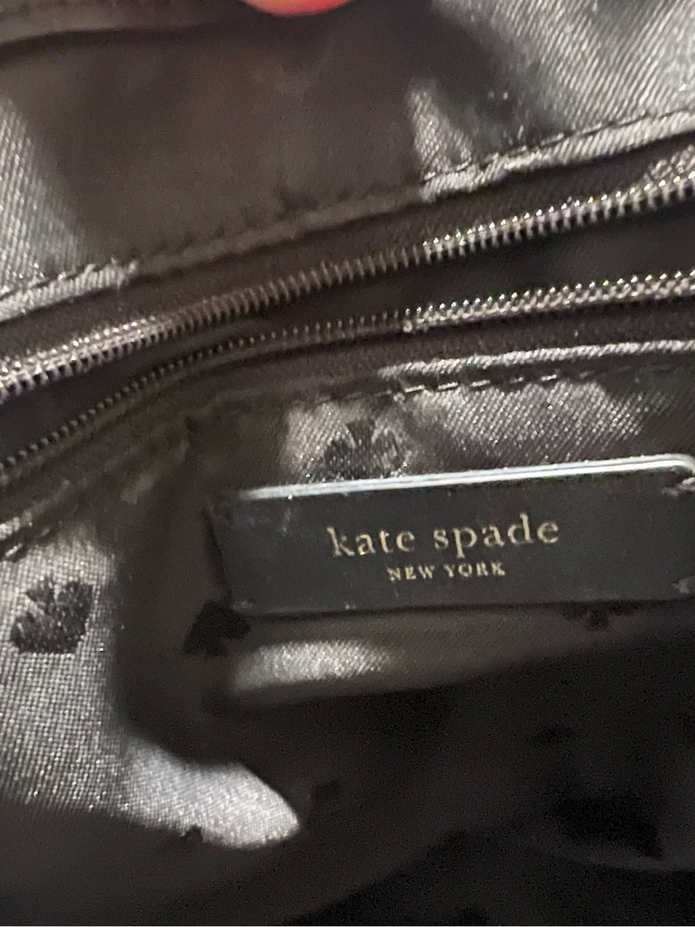 kate spade structured quilted